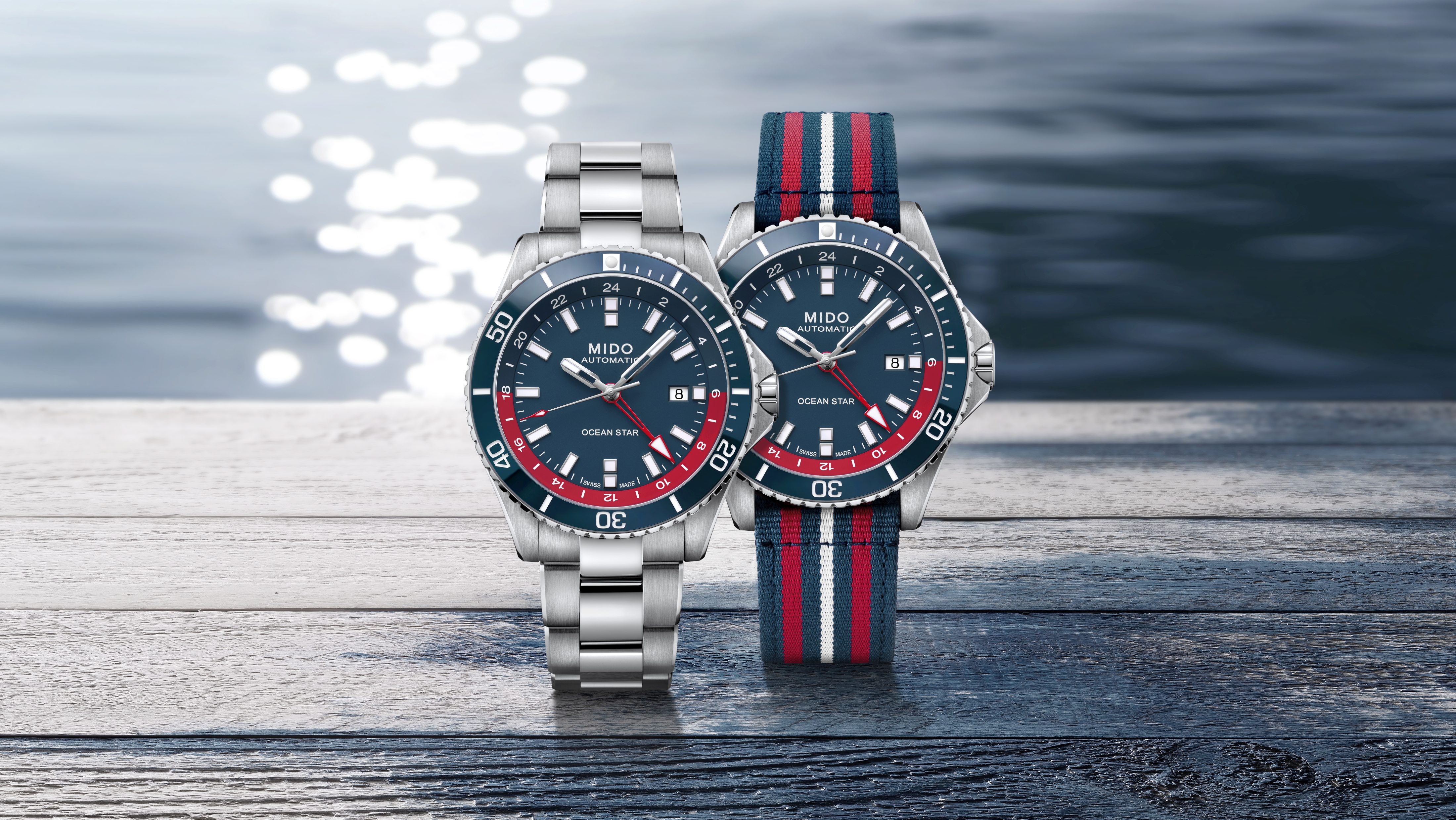 Der Trend am Handgelenk Die Automatikuhr Mido Ocean Star GMT mit zweiter Zeitzone und Presseportal